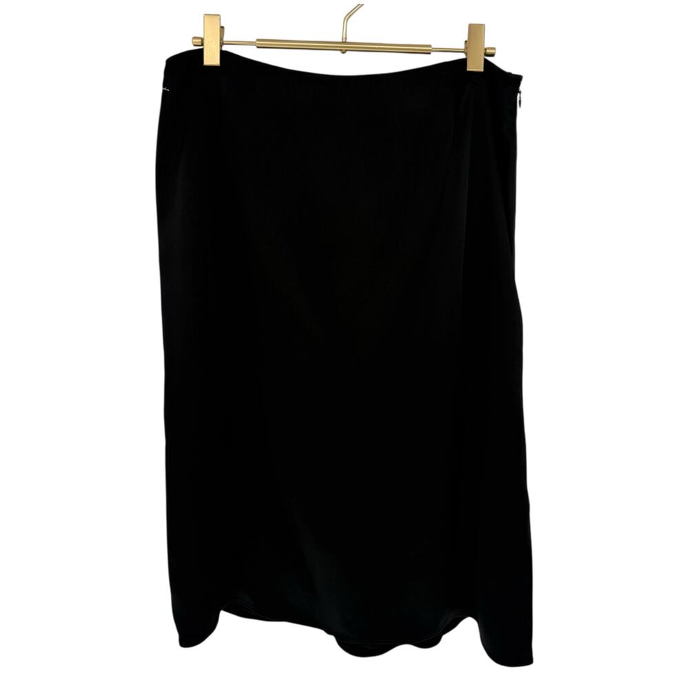 Y2K Deadstock Anne Klein Satin Slip Skirt NWT Flowy Casual Women’s 10
